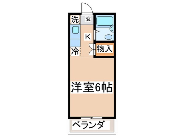 中屋ビルの物件間取画像